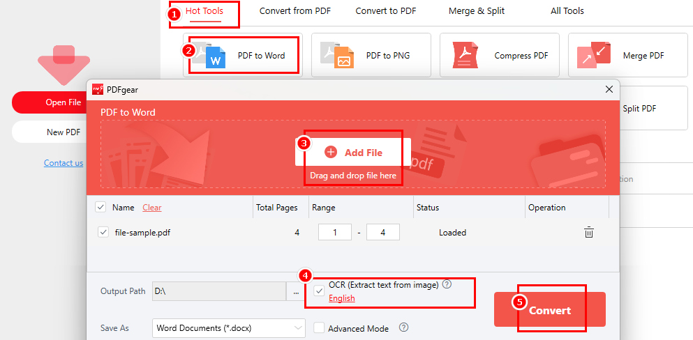 Mengonversi PDF yang Dipindai Menjadi Word yang Dapat Dicari