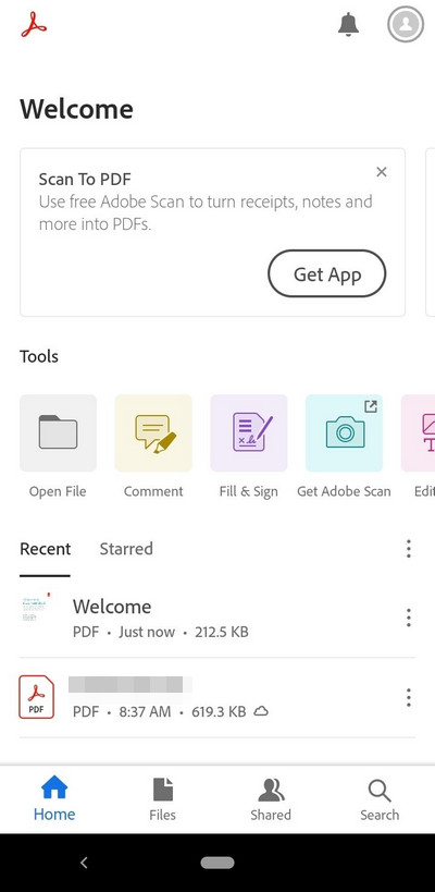 Konversi PDF ke JPG dengan Adobe Acrobat Reader
