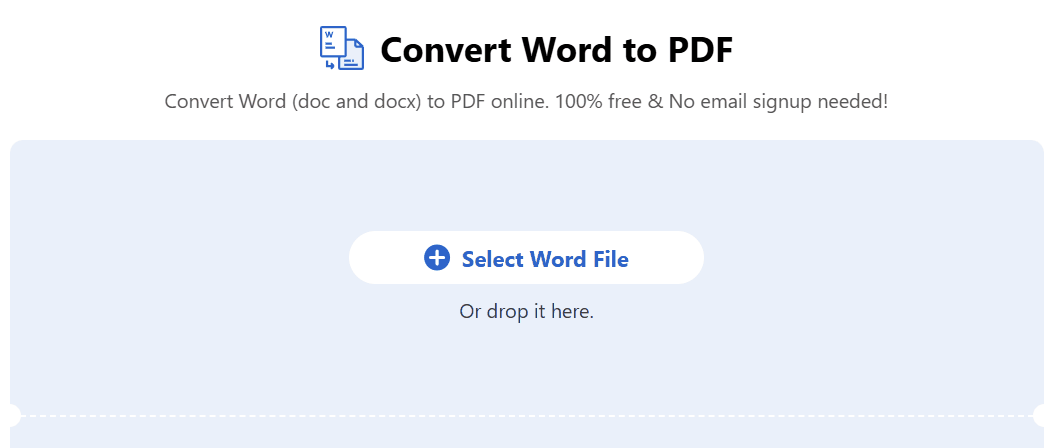 Konversi Word ke PDF Online