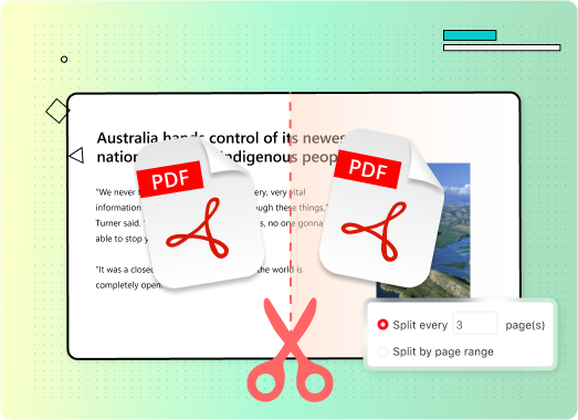PDFgear PDF Splitter Feature 2