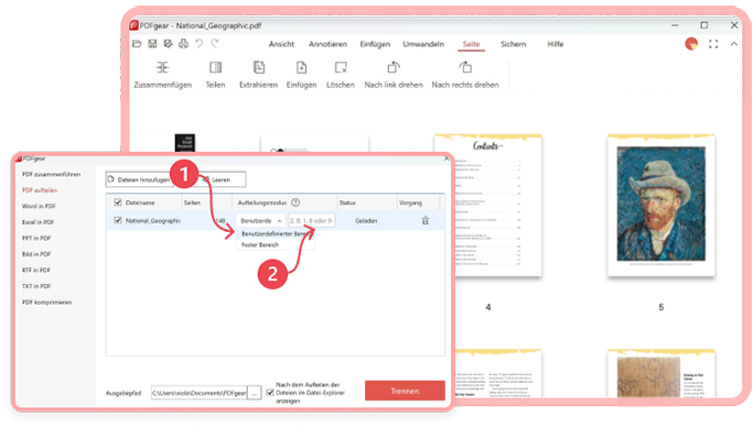 pdf dateien teilen kostenlos