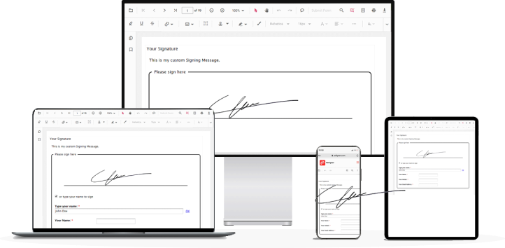 PDFgear Sign Works on Any Device