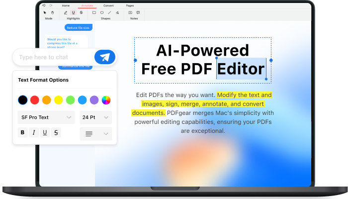 PDFgear for Macs