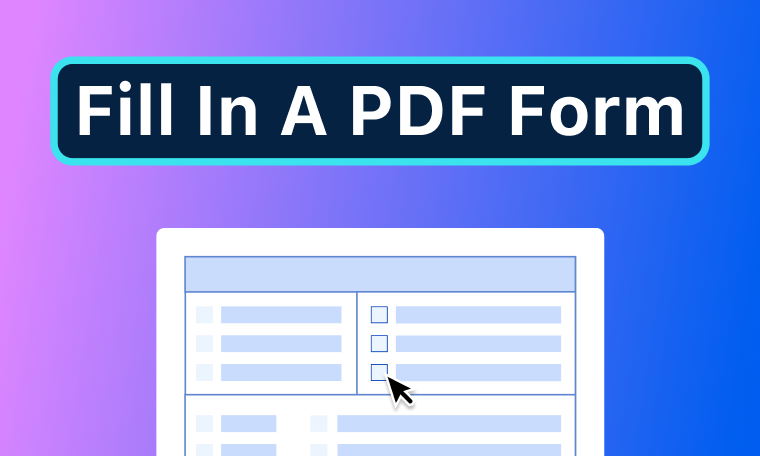 Fill in PDF Form