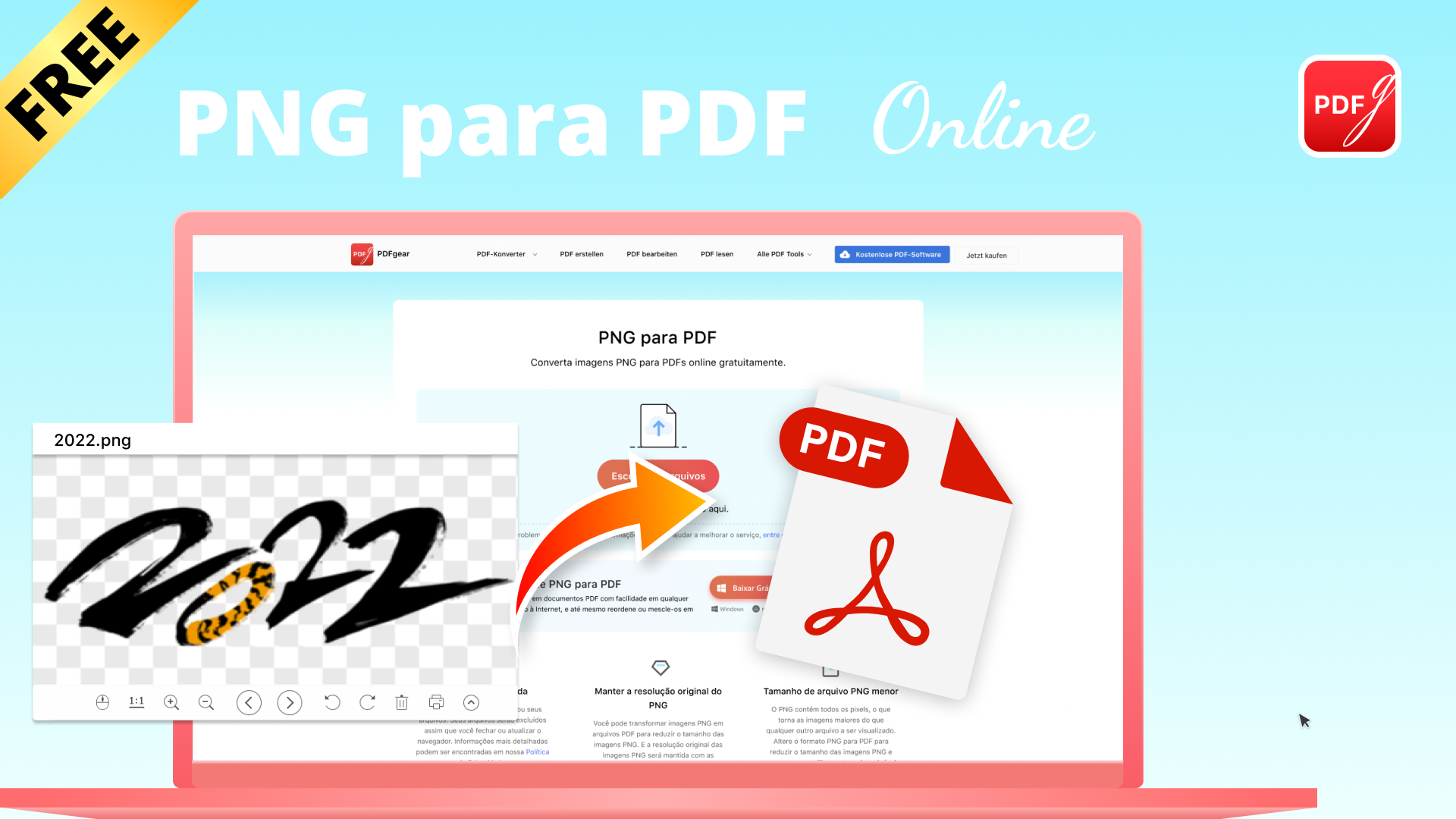 PNG para PDF Como Você Pode Converter Um ou Mais PNG em PDF
