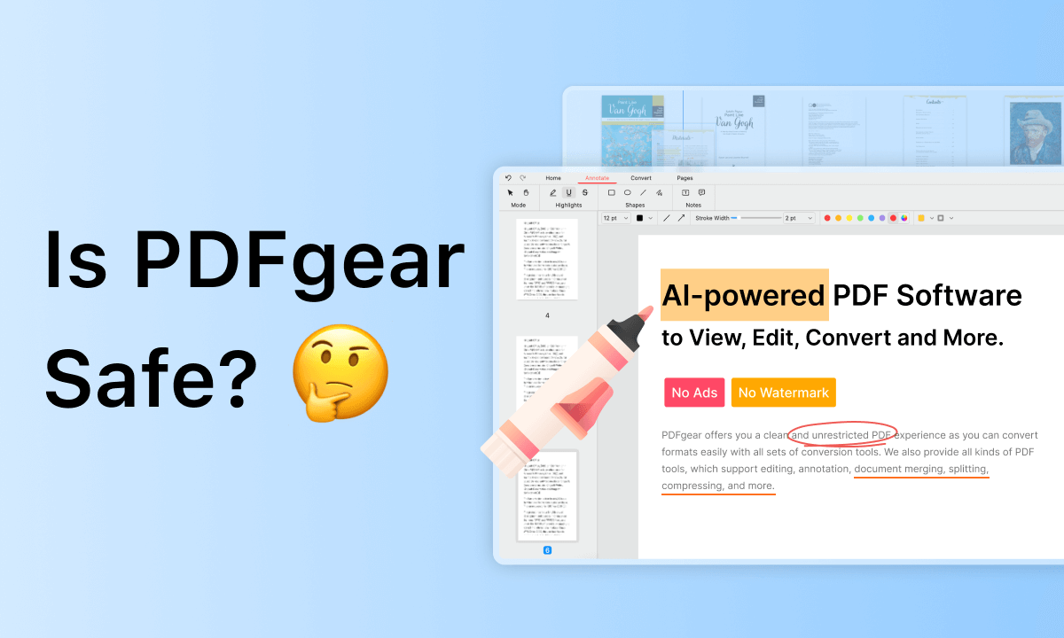 Is PDFgear Safe?