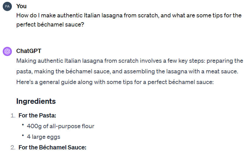 Cooking Question