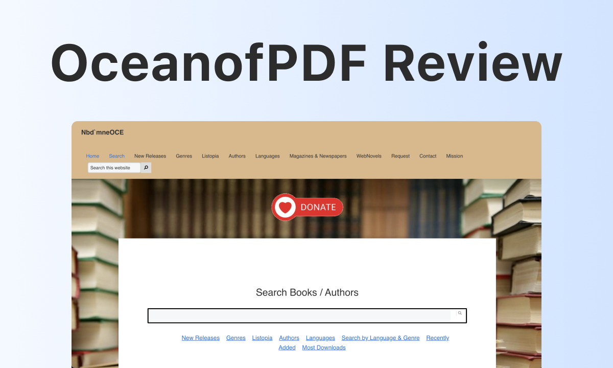 OceanofPDF Review