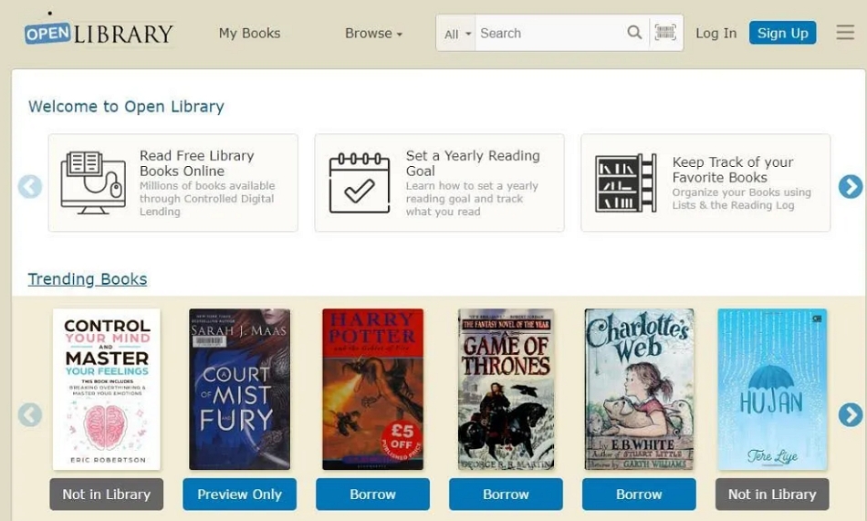 Open Library Overview