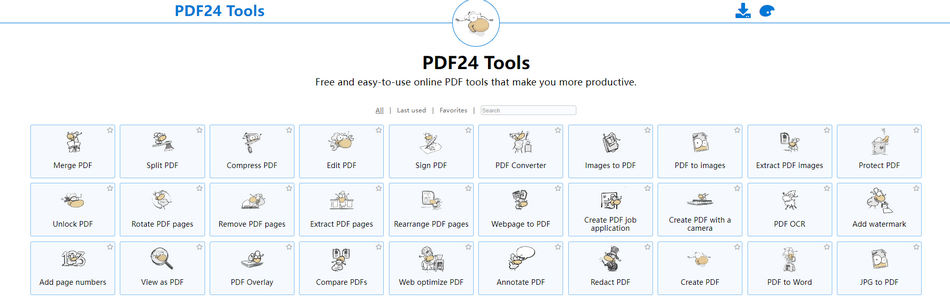 PDF24 Online Tools