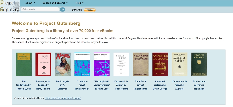 Project Gutenberg-Overview