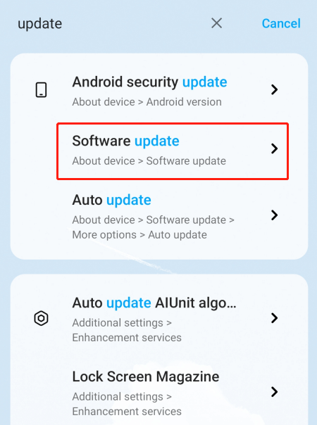 Update Android System