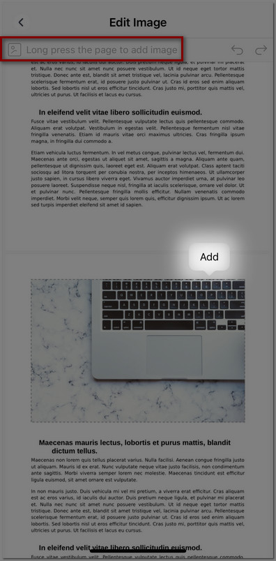 Add Image to PDF on iOS