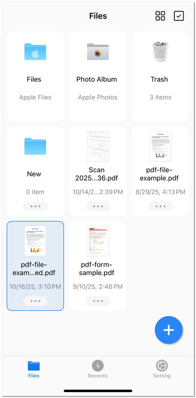 Check the Combined PDF File