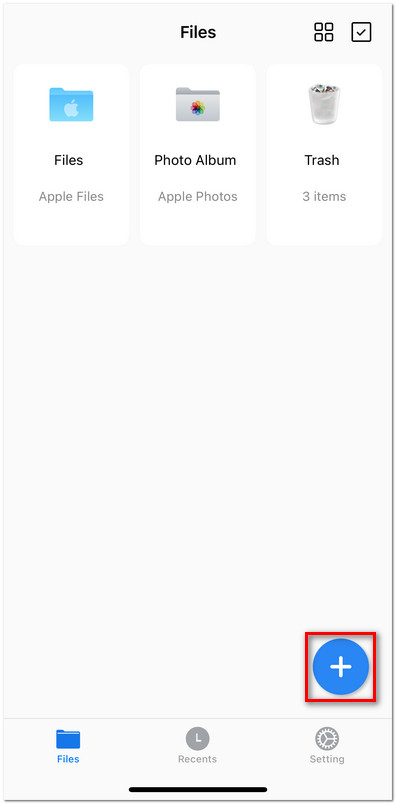 Open a File in PDFgear on iOS