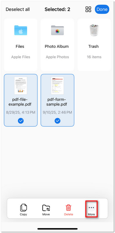 Select PDF Files to Compress in PDFgear
