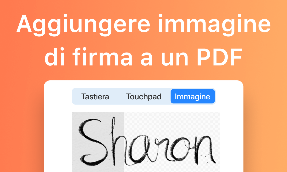 Una guida su come aggiungere un'immagine della firma a un PDF