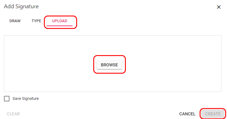 Seleziona un'Immagine della Firma in PDF