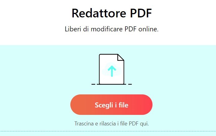 Apri File PDF con Editor Online