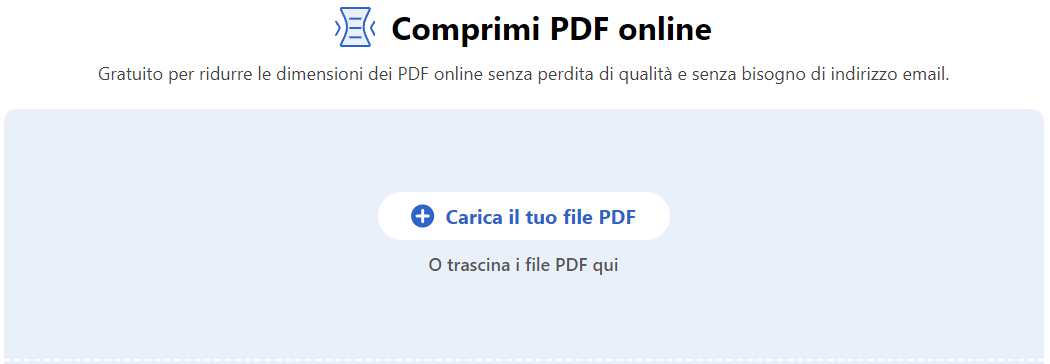 Carica File PDF su PDFgear