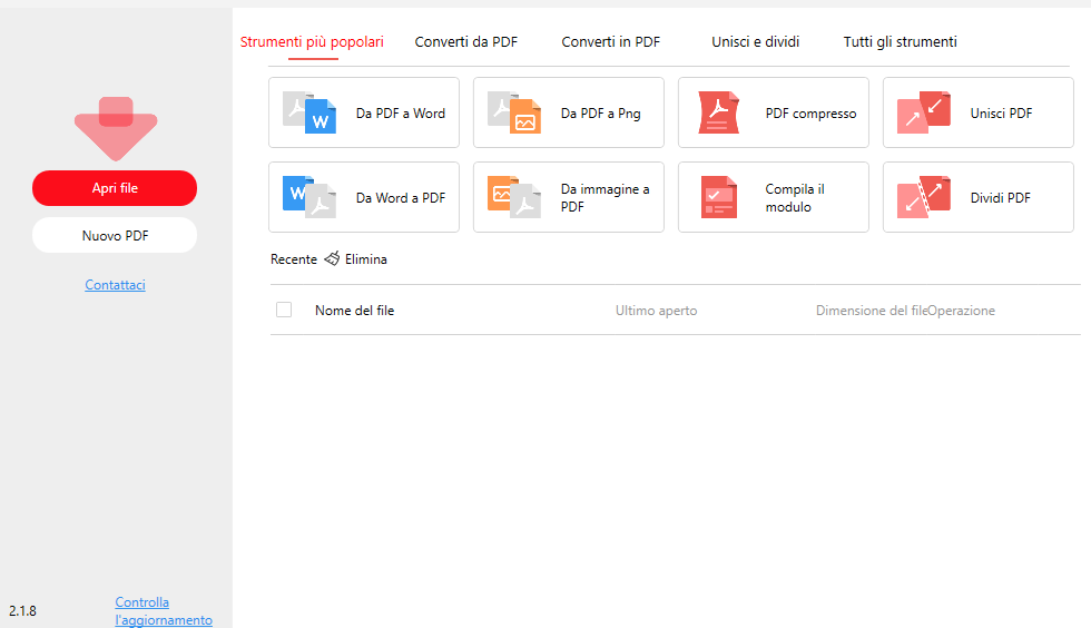 Converti PDF in Word Modificabile e Copia Testo con PDFgear