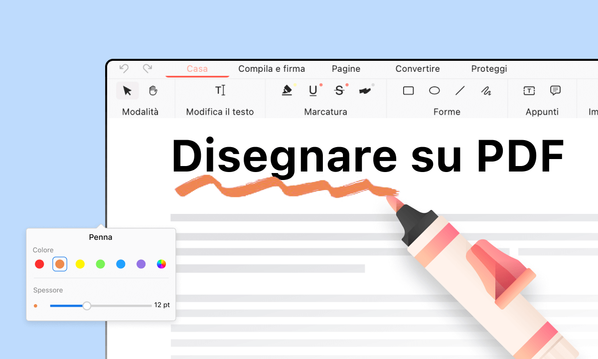 Come disegnare GRATIS su PDF