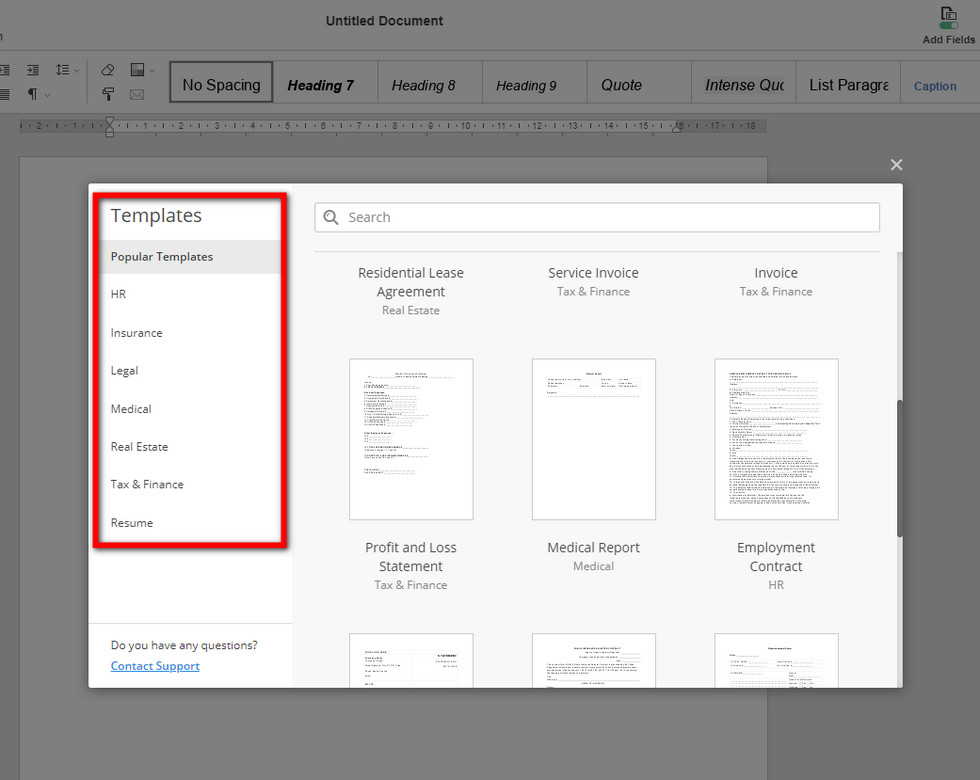 Selezione del Modello