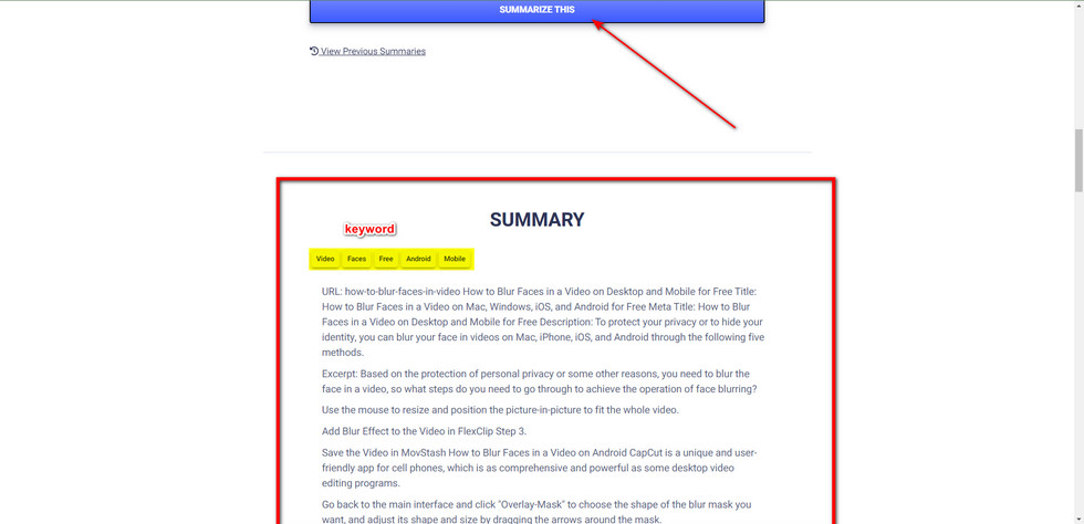 Usa TLDR per Riassumere un Articolo
