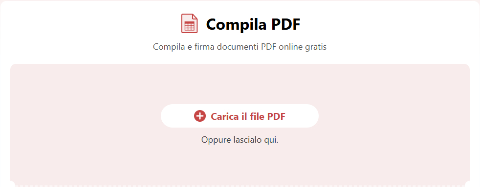 Carica il file PDF