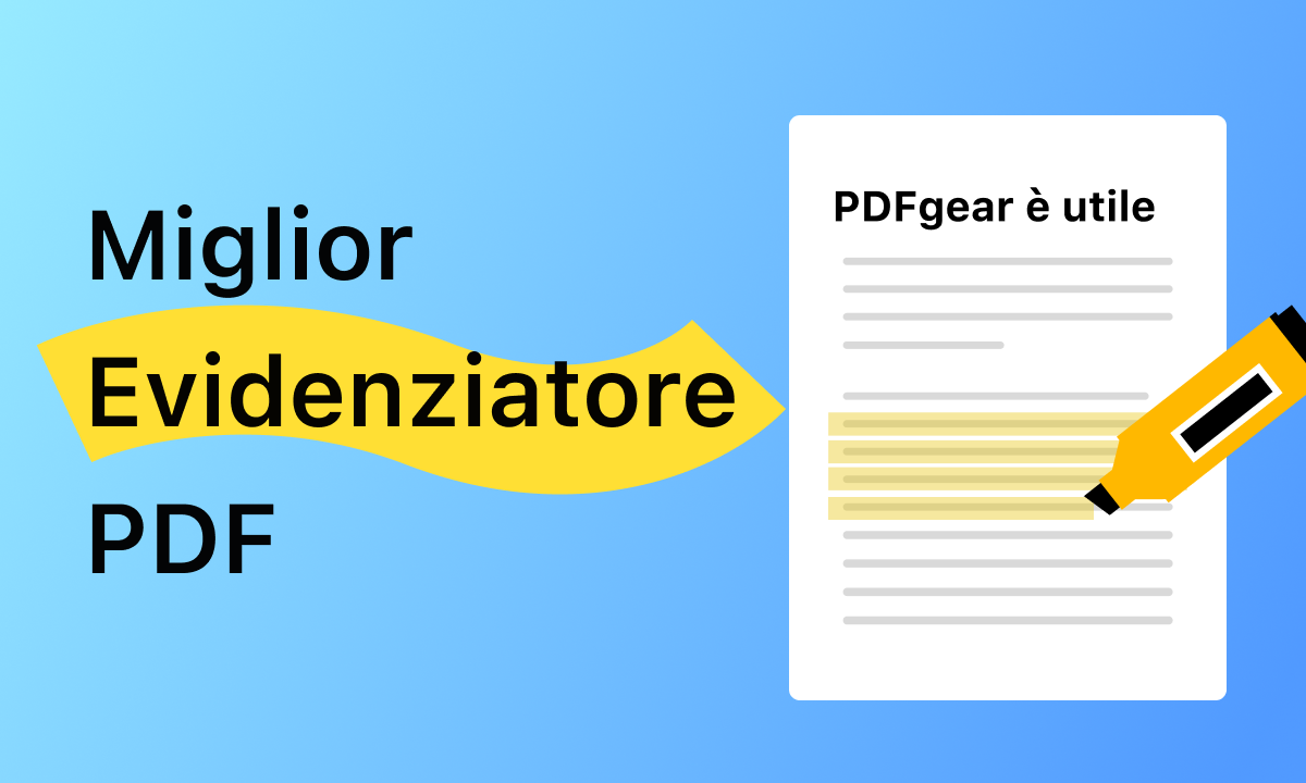 Miglior evidenziatore PDF