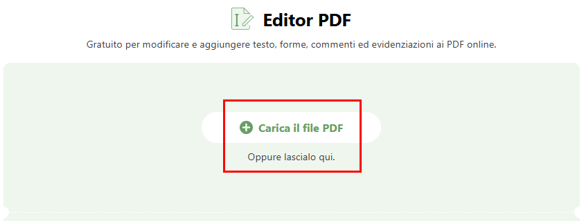 Strumento di firma online di PDFgear