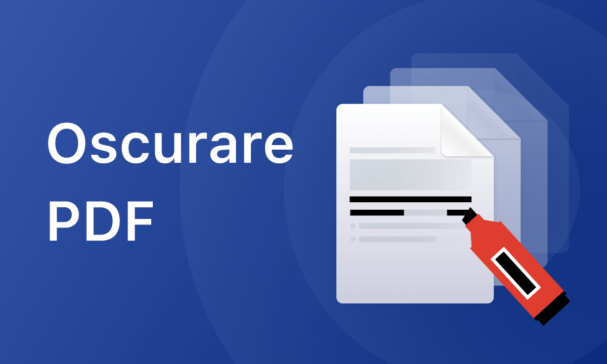 Come oscurare un PDF