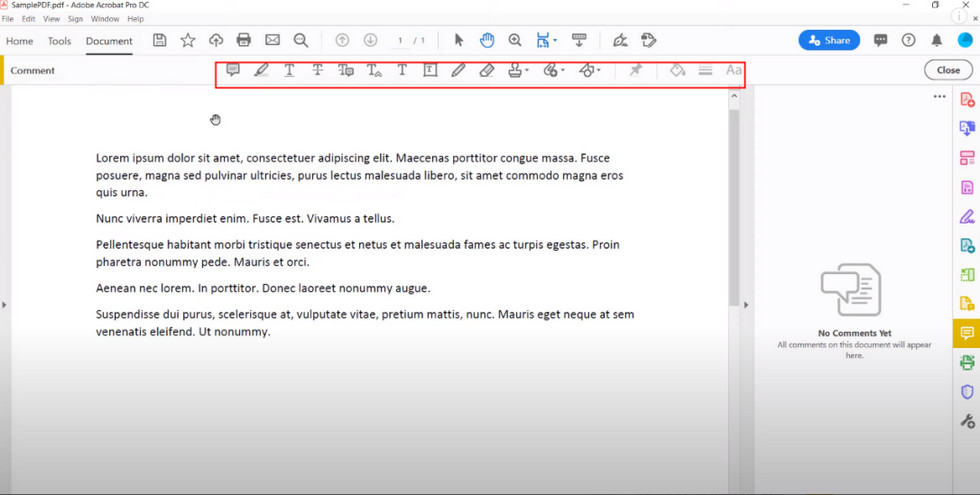 Annotatore PDF Adobe Acrobat