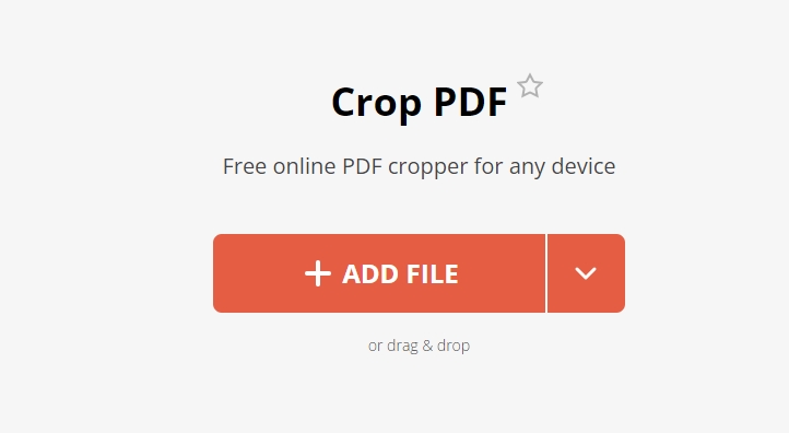 PDF Candy Online Cropper