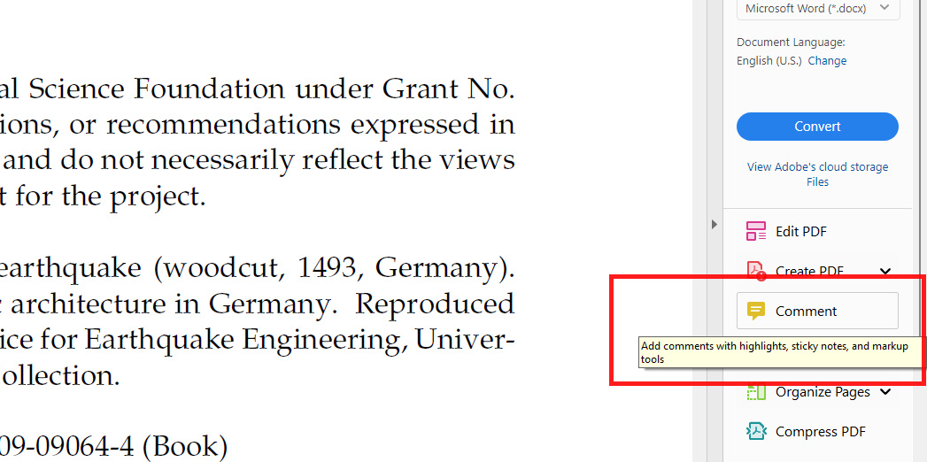 Richiama il Kit di Strumenti di Editing