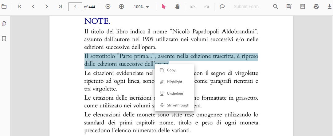 Copia Testo da un PDF con l'Editor Online di PDFgear