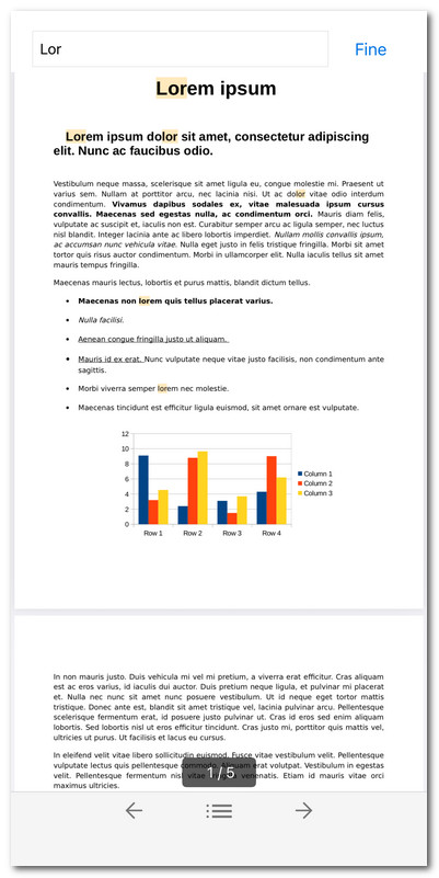 Trovare parole specifiche