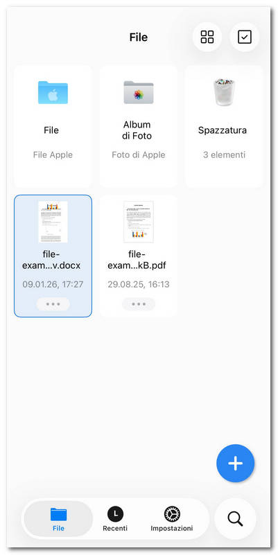 Verificare il file convertito