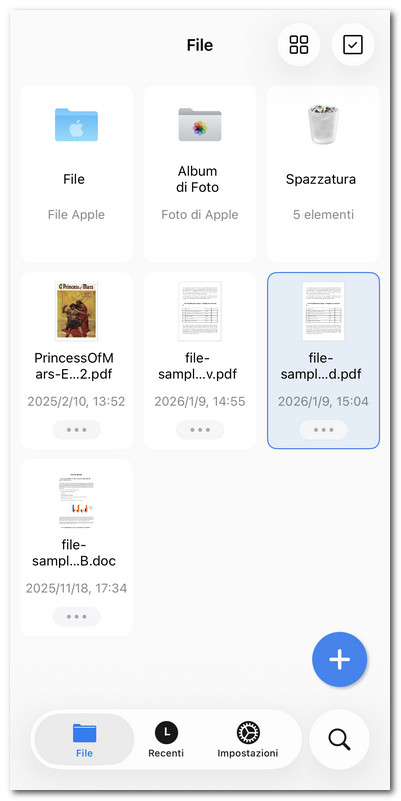 Verificare il file PDF combinato