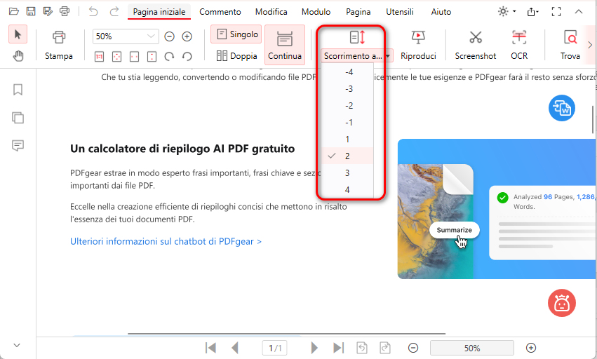 Navigare un PDF