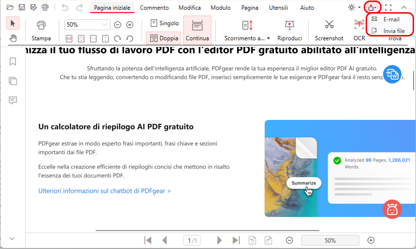 Condividi PDF