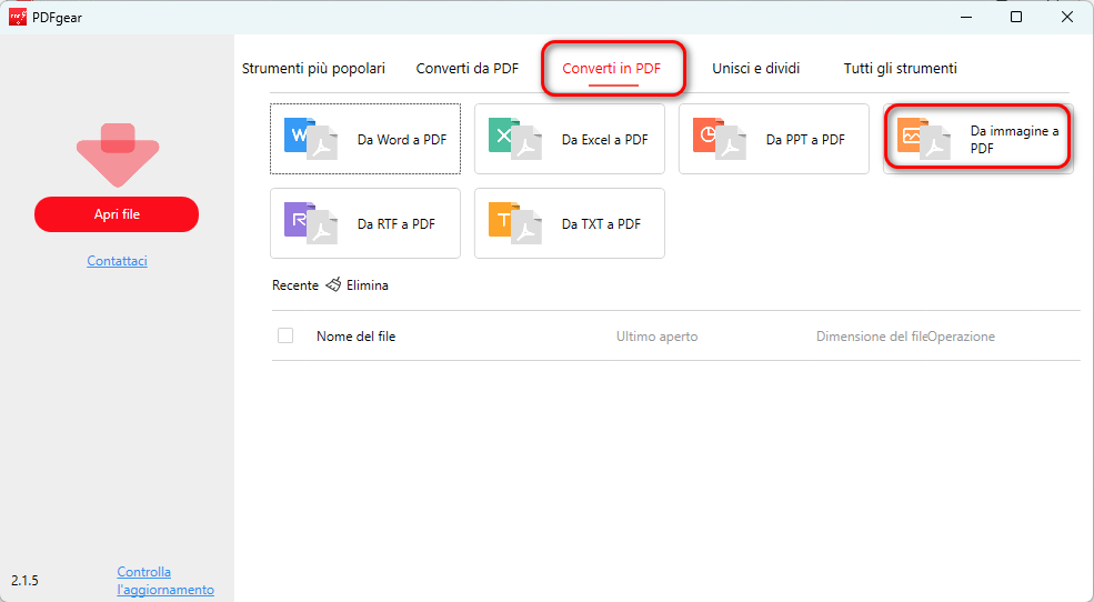Image to PDF