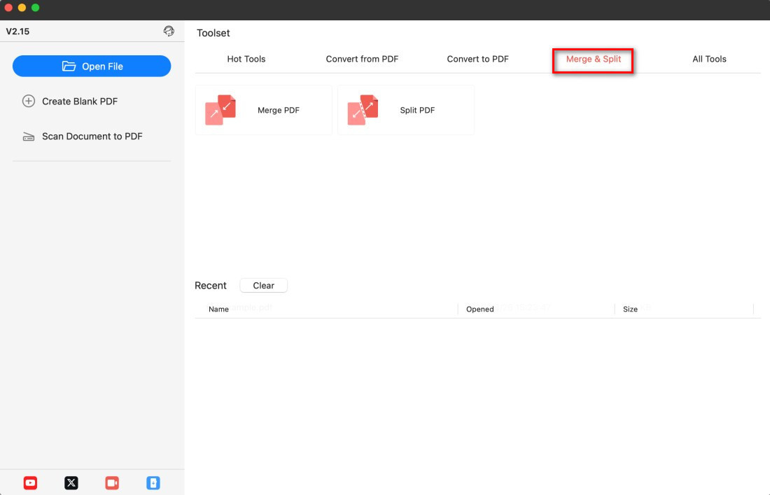 PDF Merge and Split Tools