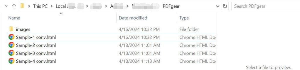 Access the HTML Files on Your Device