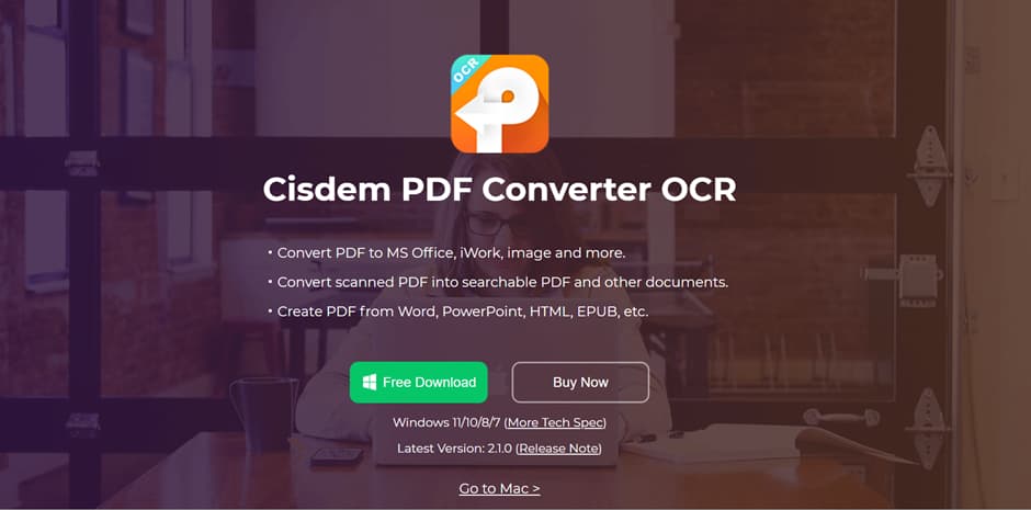 Cisdem PDF to EPUB Converter