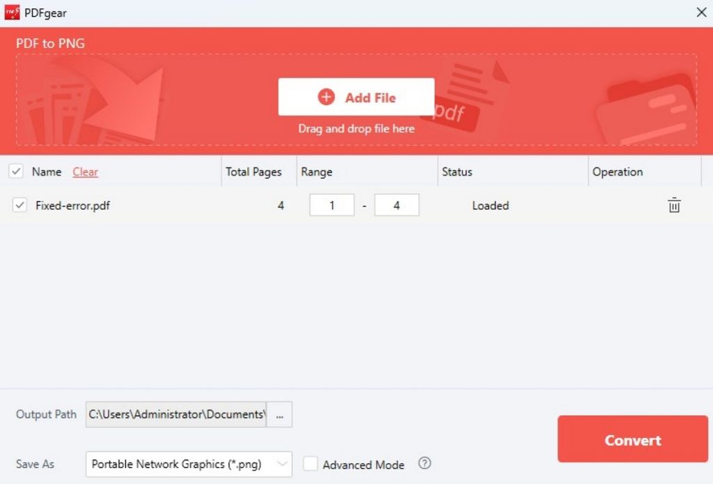 Click Add File