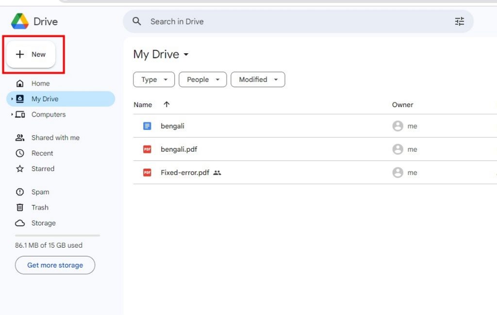 Click Add New to Upload Hindi PDF