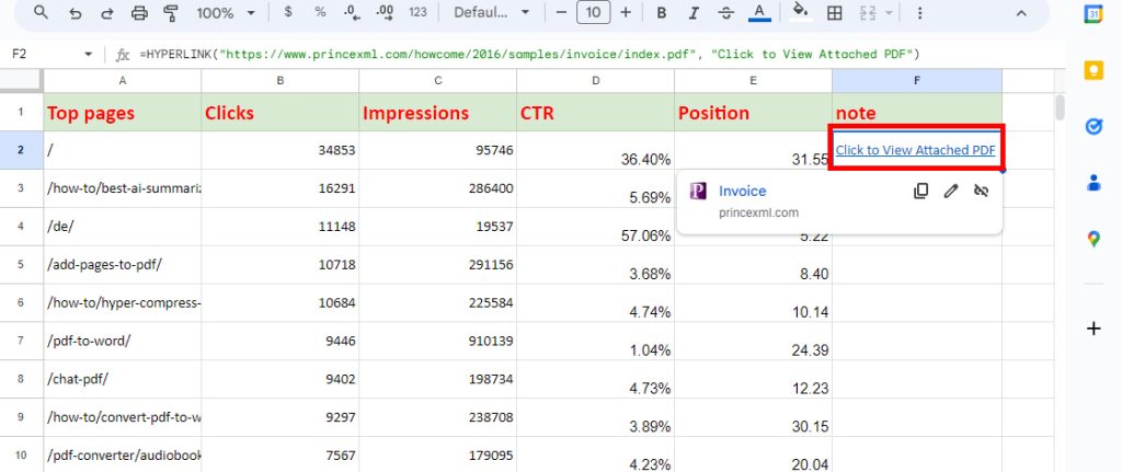 Complete the Function and Insert PDF