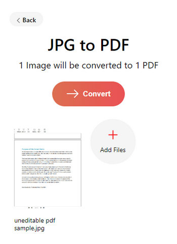 Upload Pictures to PDFgear from iPhone