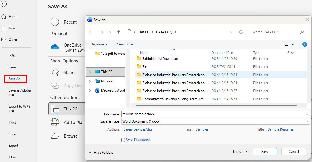 Convert PDF to Word Offline with Microsoft Word